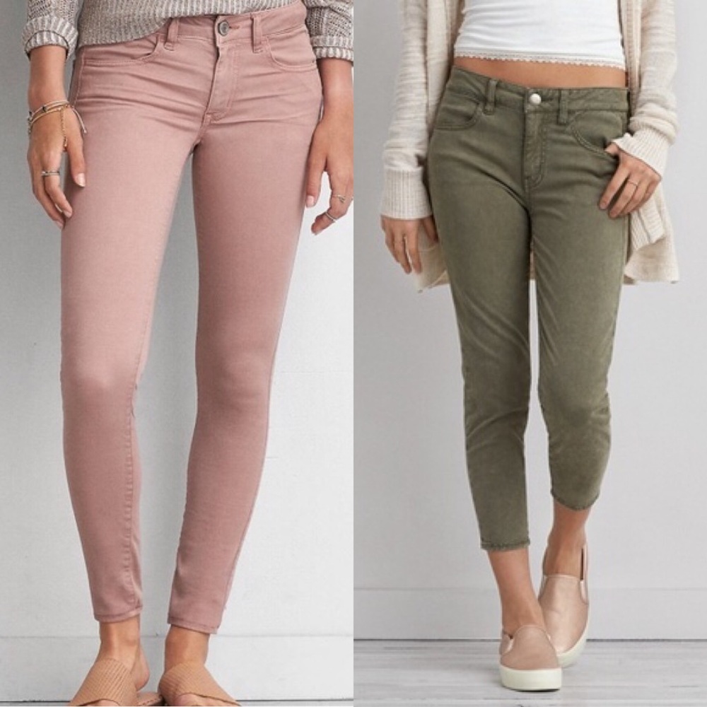⭐️⭐️2 PAIRS of American Eagle 🦅 Jeggings ⭐️⭐️